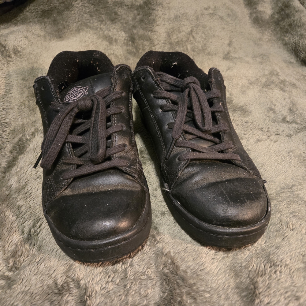 Dickies Men's Black Work Sneakers Oil Slip Resistant
